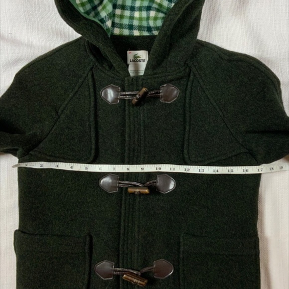 VINTAGE CHILD LACROSSE WINTER COAT,  EURO SIZE 34 , CHECK MEASUREMENTS - Picture 3 of 8